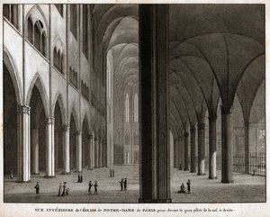Kathedraal Notre Dame de Paris door French School