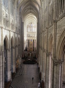 Kathedraal van Amiens: interieur (Somme 80)