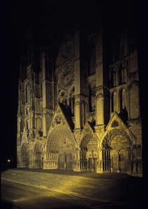 Kathedraal van Bourges door French School