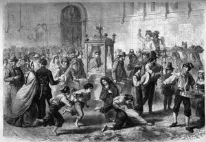 Katholiek ritueel - Doop - Napels, Italië door French School