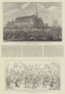 Eeuwfeest van de Franse Revolutie (gravure) door French School
