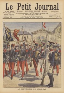Eeuwfeest van de oprichting van de Franse militaire academie in Saint-Cyr, Parijs door French School