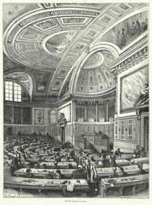 Chambre des Pairs, hogerhuis van het Franse parlement van 1814 tot de afschaffing na de Revolutie van 1848