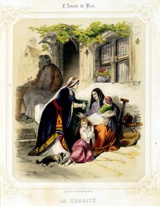 Liefdadigheid. In liefde voor het goede van Sauvageot, tweede helft van de 19e eeuw