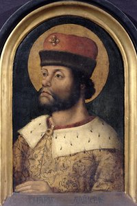 Karel de Grote (742-814) Koning van de Franken door French School