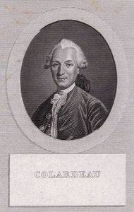 Charles-Pierre Colardeau, Franse dichter (gravure) door French School