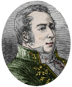 Charles Augustin Coulomb (1736-1806), wetenschapper, ingenieur, natuurkundige - Gravure in 