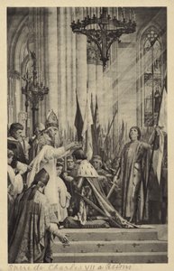Karel VIII door French School
