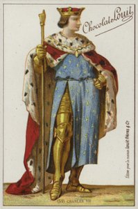 Karel VII door French School