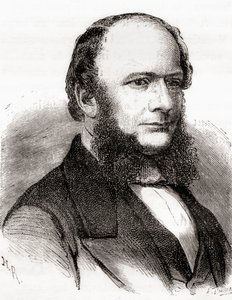 Charles William Siemens, uit Les Merveilles de la Science, gepubliceerd ca.1870 (gravure)
