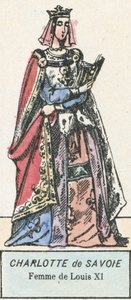 Charlotte van Savoye, vrouw van Lodewijk XI
