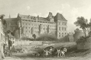 Kasteel van Blois door French School