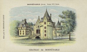 Kasteel van Bonnetable, Bonnetable, Sarthe door French School