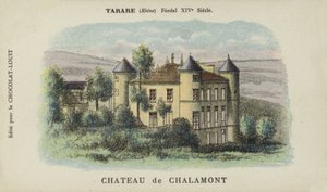 Kasteel van Chalamont, Tarare, Rhone door French School