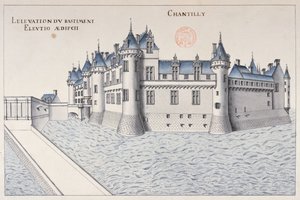 Kasteel van Chantilly door French School