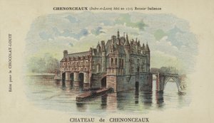 Kasteel van Chenonceaux, Chenonceaux, Indre-et-Loire door French School