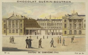 Kasteel van Compiegne, Oise door French School