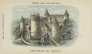 Kasteel van Coucy, Coucy, Aisne door French School