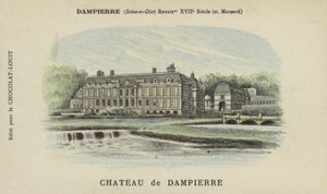 Kasteel van Dampierre, Dampierre, Seine-et-Oise door French School