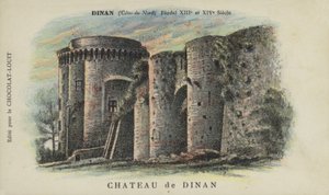 Kasteel van Dinan, Dinan, Cotes-du-Nord door French School