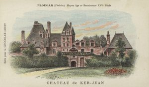 Kasteel van Ker-Jean, Plougar, Finistere door French School