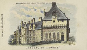 Kasteel van Langeais, Langeais, Indre-et-Loire door French School