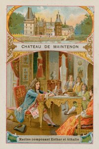 Kasteel van Maintenon door French School