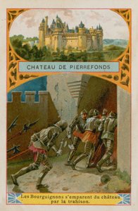 Kasteel van Pierrefonds door French School