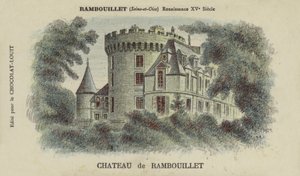 Kasteel van Rambouillet, Rambouillet, Seine-et-Oise door French School