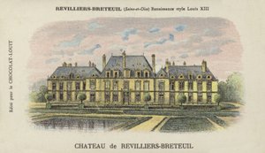 Kasteel van Revilliers-Breteuil, Revilliers-Breteuil, Seine-et-Oise door French School