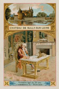 Kasteel van Sully-sur-Loire door French School