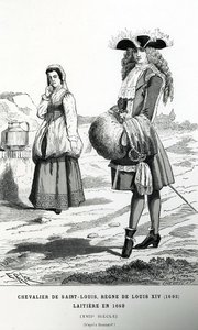 Ridder van Saint-Louis, Regering van Lodewijk XIV, naar Bonnard door French School
