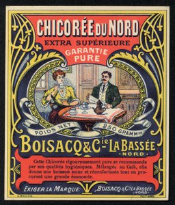 Chicoree du Nord, Boisacq en Cie la Bassee, advertentie