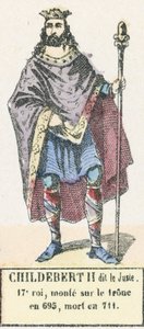 Childebert II genaamd de Rechtvaardige