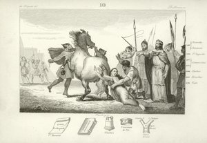 Chlothar II, koning van de Franken door French School