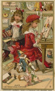 Chocolat Guérin-Boutron handelskaart