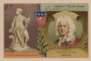 Chocolat Poulain Orange handelskaart door French School