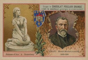 Chocolat Poulain Orange handelskaart