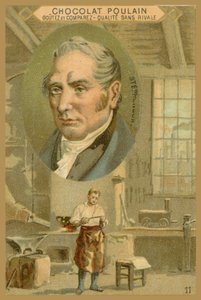 Chocolat Poulain handelskaart, Robert Stephenson