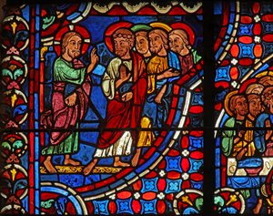 Christus met discipelen