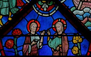 Christus geeft St. Thomas opdracht