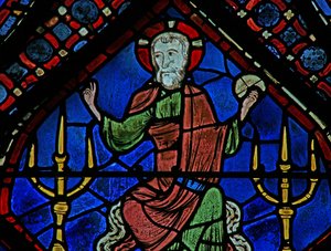 Christus in Majesteit door French School