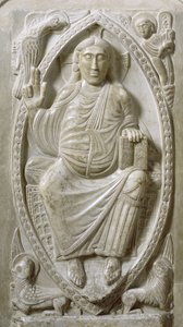 Christus in Majesteit, uit de omgang door French School