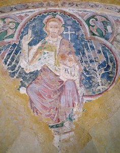 Christus in Majesteit, uit de crypte