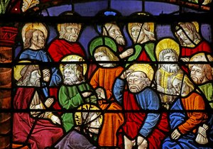 Christus wast de voeten van zijn discipelen