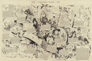 Kerstkaarten (gravure)