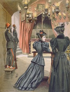 Kerk van de Geboorte, Bethlehem, 1894 door French School