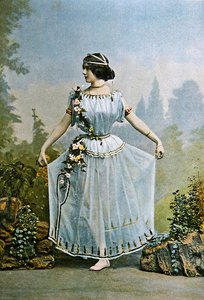 Cleo de Merode, illustratie uit het tijdschrift 
