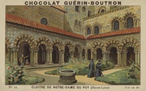 Klooster van Notre-Dame du Puy, Haute-Loire door French School
