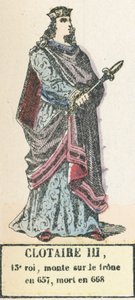 Clotaire III door French School
